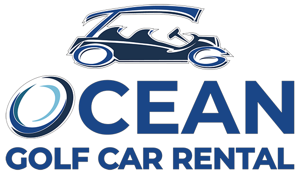 OCEAN GOLF CAR RENTAL logo